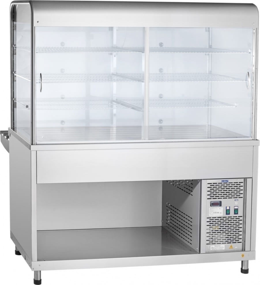 Холодильная витрина‑прилавок ABAT ПВВ(Н)-70КМ-С-01-НШ - 1