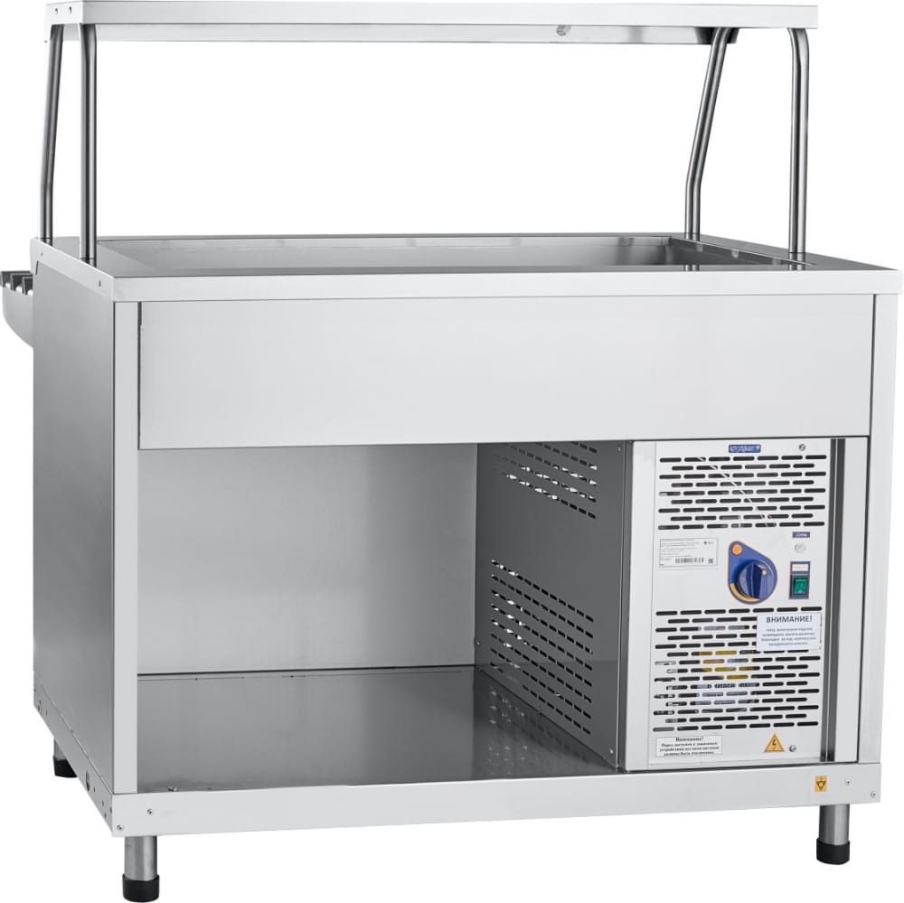 Холодильный прилавок ABAT ПВВ(Н)-70КМ-02-НШ - 1