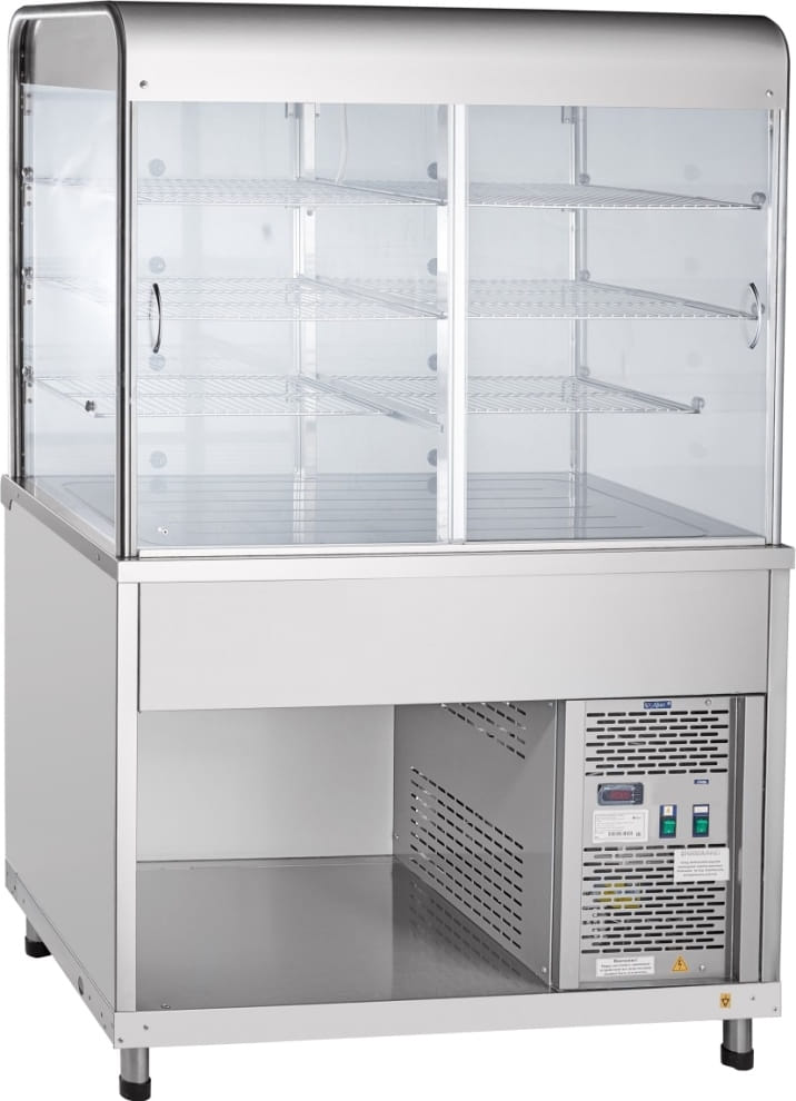 Холодильная витрина‑прилавок ABAT ПВВ(Н)-70КМ-С-НШ - 1