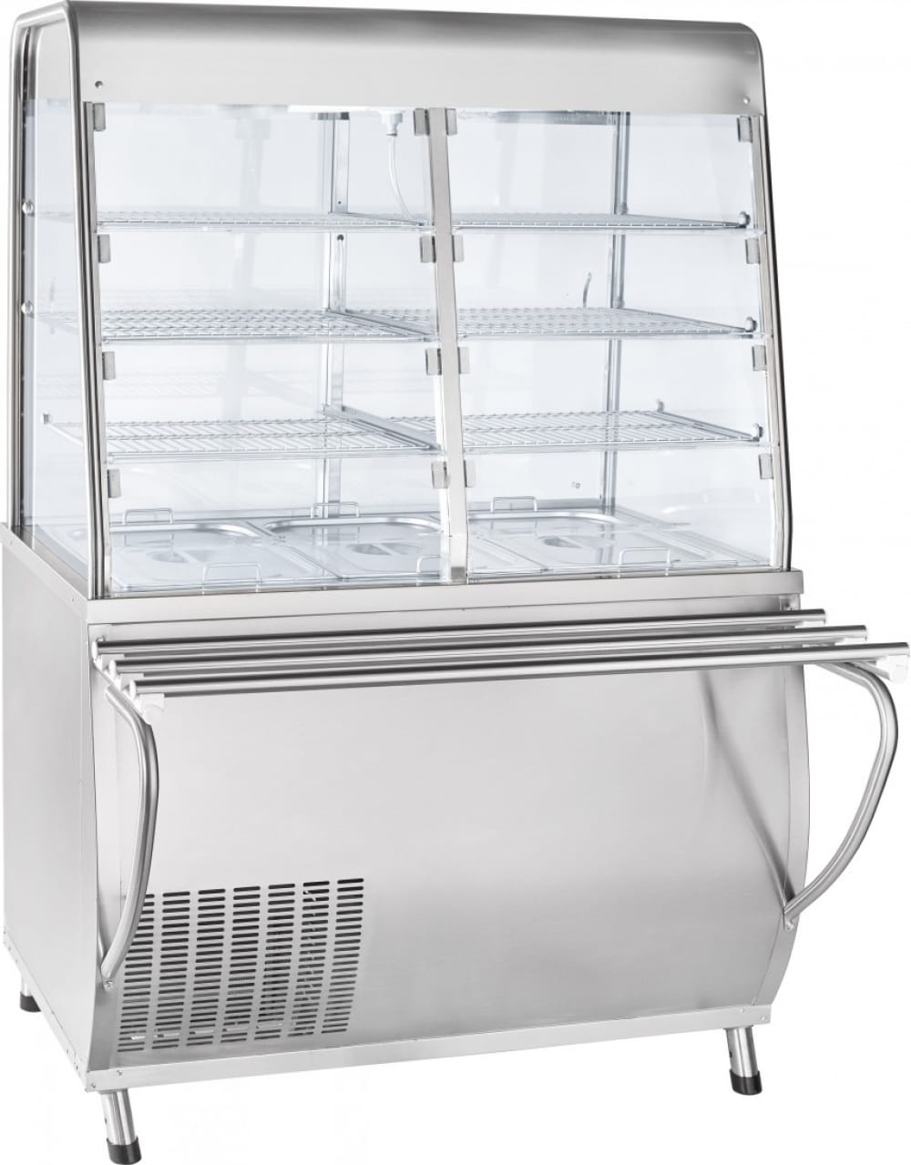 Холодильная витрина-прилавок ABAT ПВВ(Н)-70Т-С-НШ