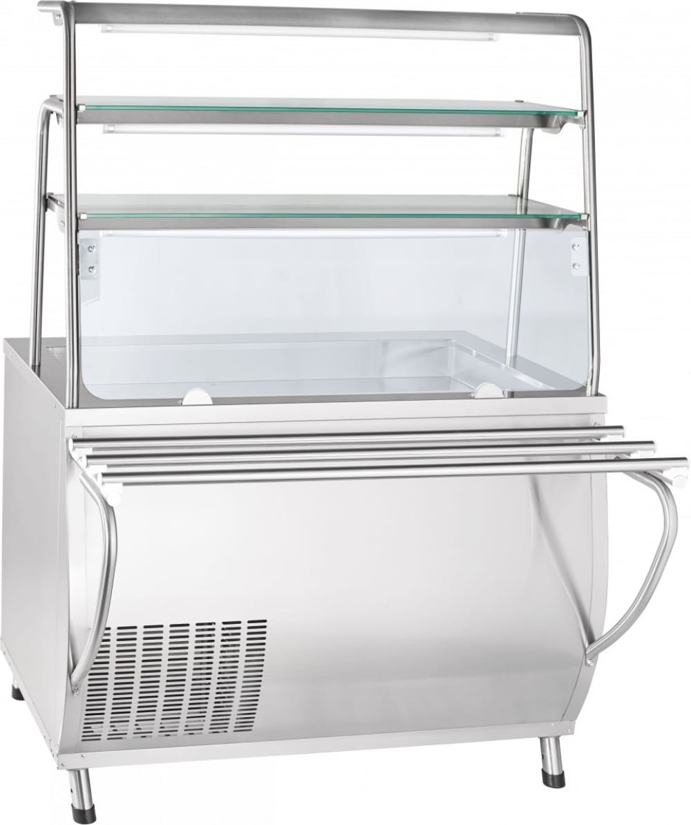 Холодильная витрина-прилавок ABAT ПВВ(Н)-70Т-НШ