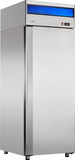 Морозильный шкаф ABAT ШХн-0,7-01 нерж. (верхний агрегат)