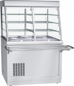 Холодильная витрина‑прилавок ABAT ПВВ(Н)-70Х-С-НШ