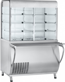 Холодильная витрина-прилавок ABAT ПВВ(Н)-70М-С-01-НШ