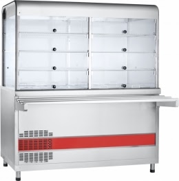 Холодильная витрина‑прилавок ABAT ПВВ(Н)-70КМ-С-03-НШ